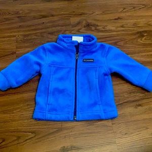 Blue Baby Columbia Fleece Jacket (3-6 months)